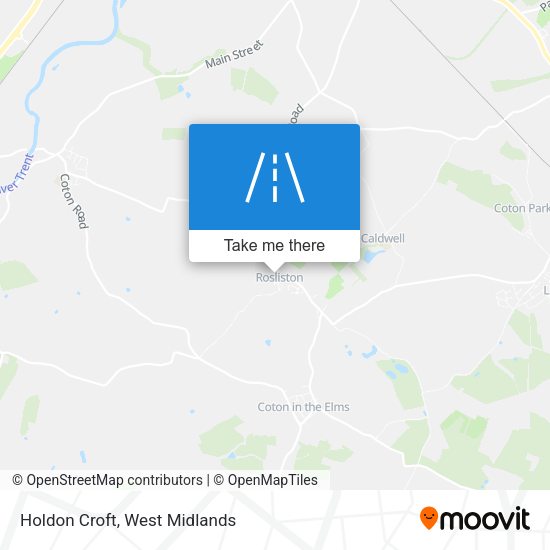 Holdon Croft map