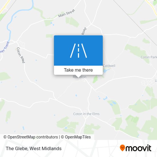 The Glebe map