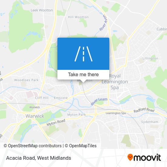 Acacia Road map