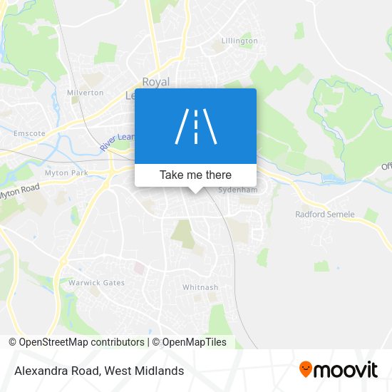 Alexandra Road map