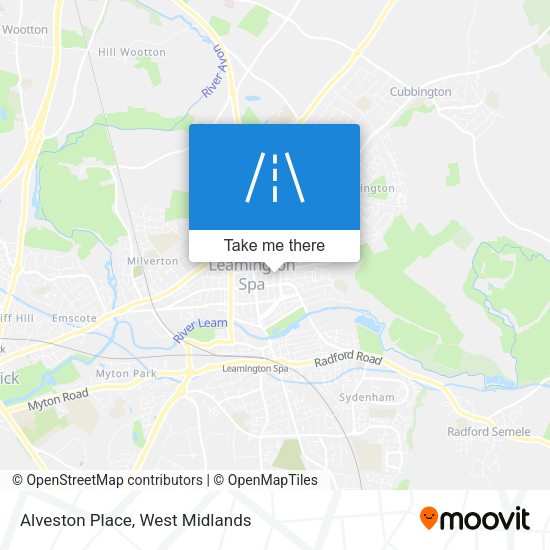 Alveston Place map