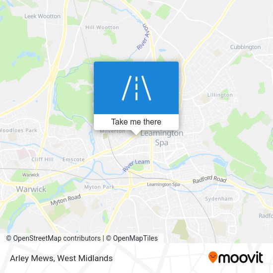 Arley Mews map