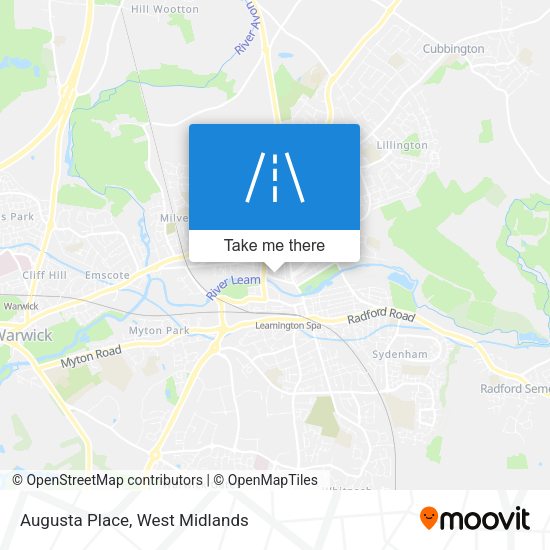 Augusta Place map