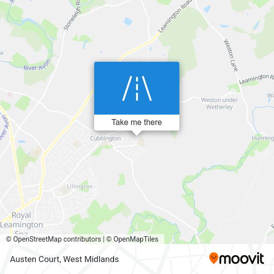 Austen Court map