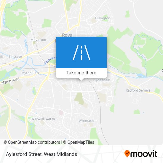 Aylesford Street map