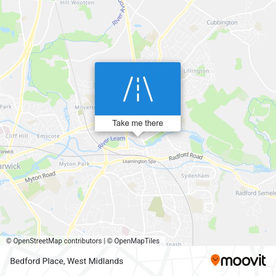 Bedford Place map