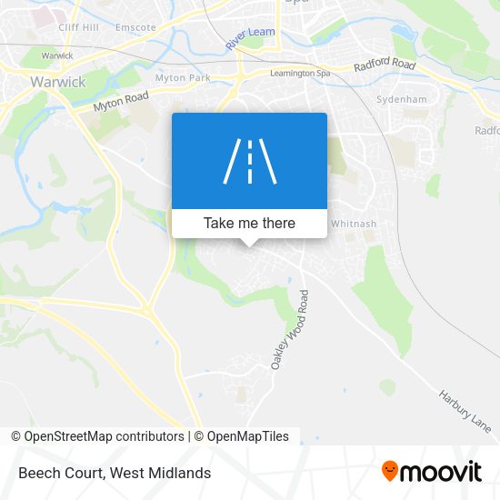 Beech Court map