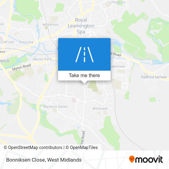 Bonniksen Close map
