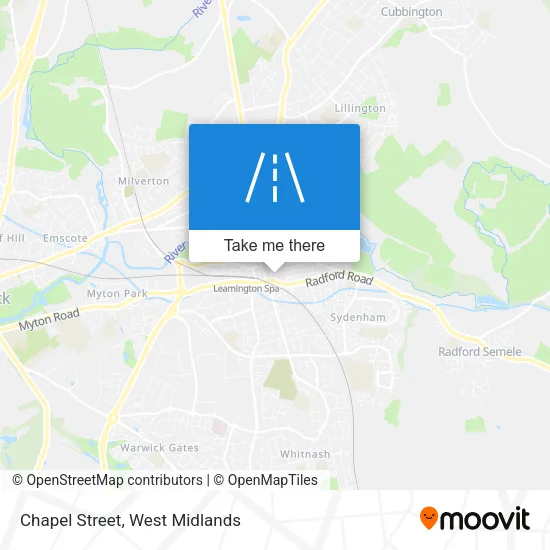 Chapel Street map