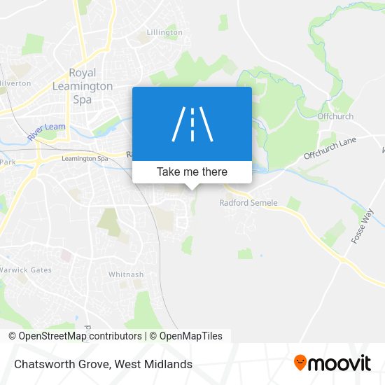 Chatsworth Grove map