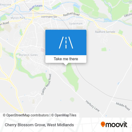 Cherry Blossom Grove map