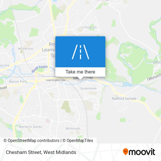 Chesham Street map
