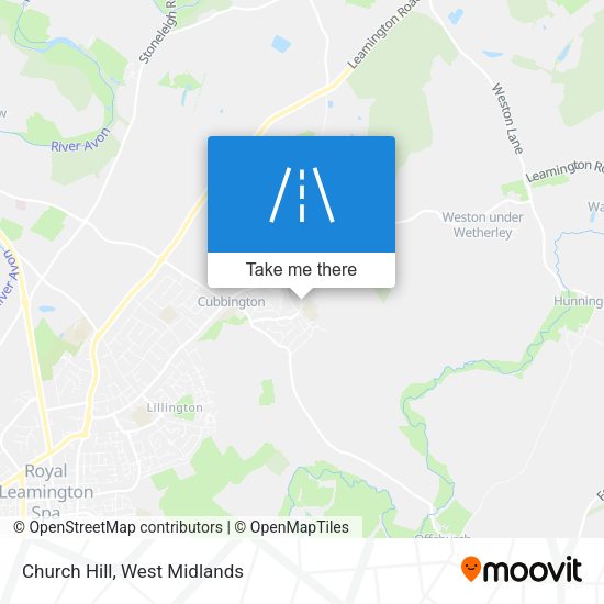 Church Hill map
