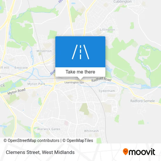 Clemens Street map