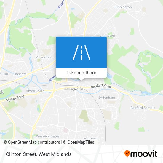 Clinton Street map
