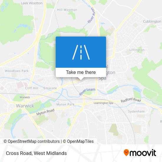 Cross Road map