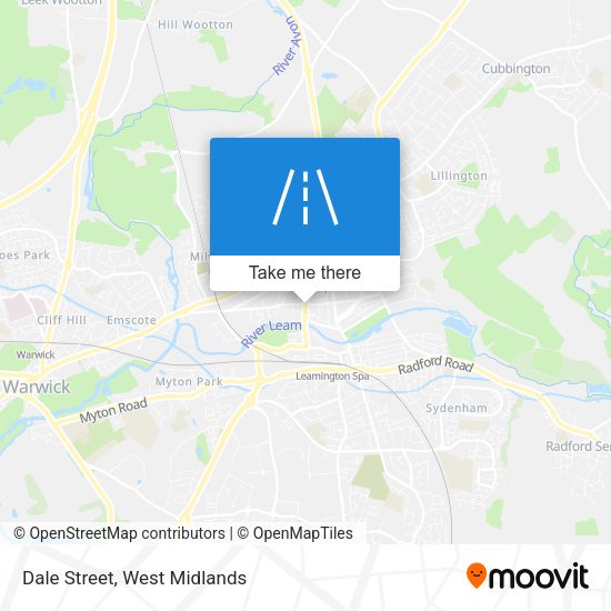 Dale Street map