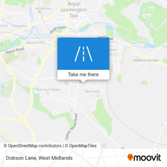 Dobson Lane map