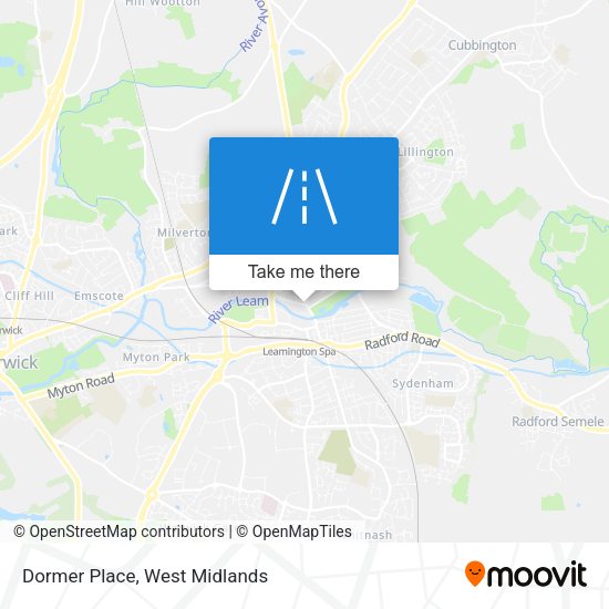 Dormer Place map