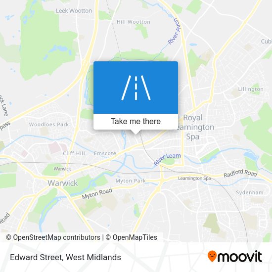 Edward Street map
