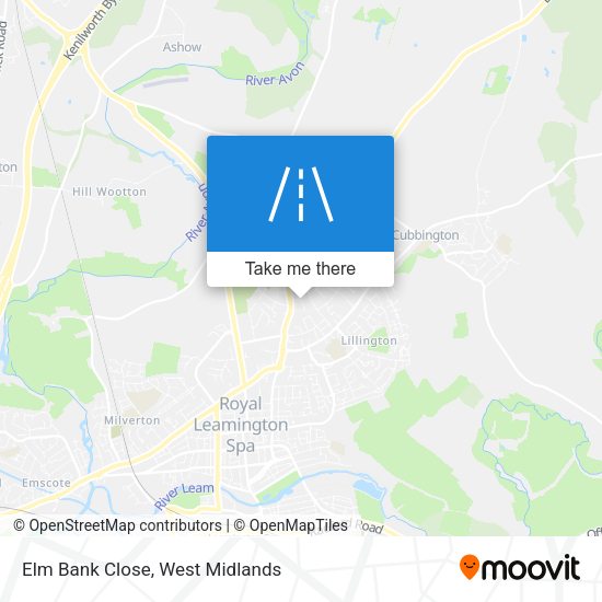 Elm Bank Close map