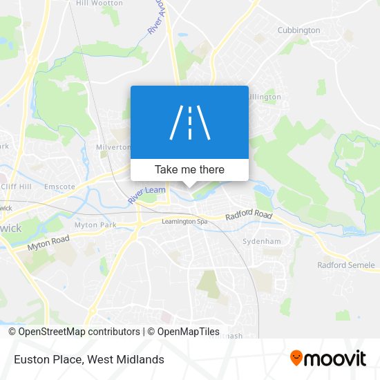 Euston Place map