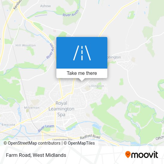 Farm Road map
