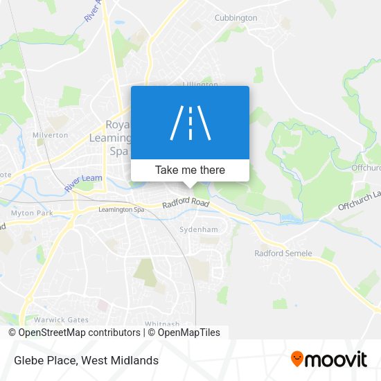 Glebe Place map