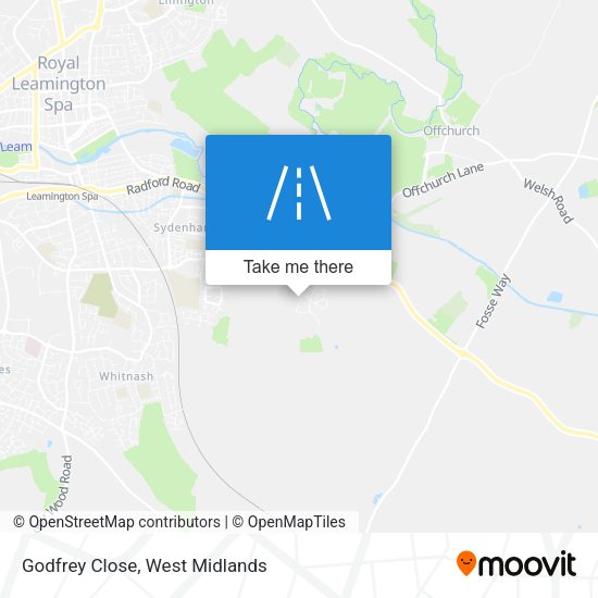 Godfrey Close map