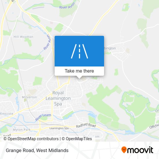 Grange Road map