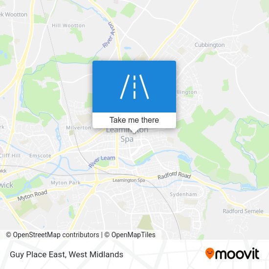 Guy Place East map