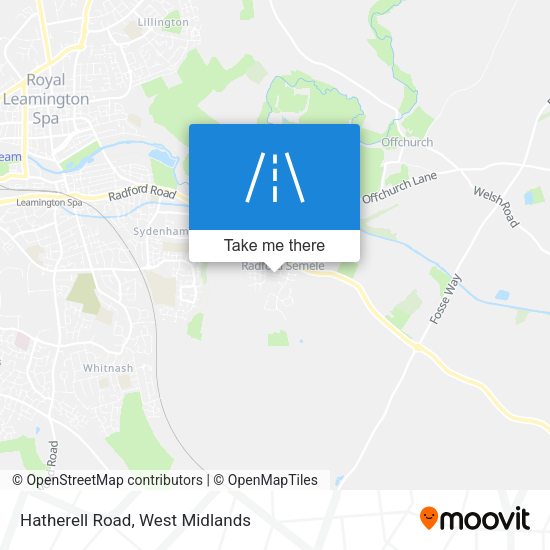 Hatherell Road map