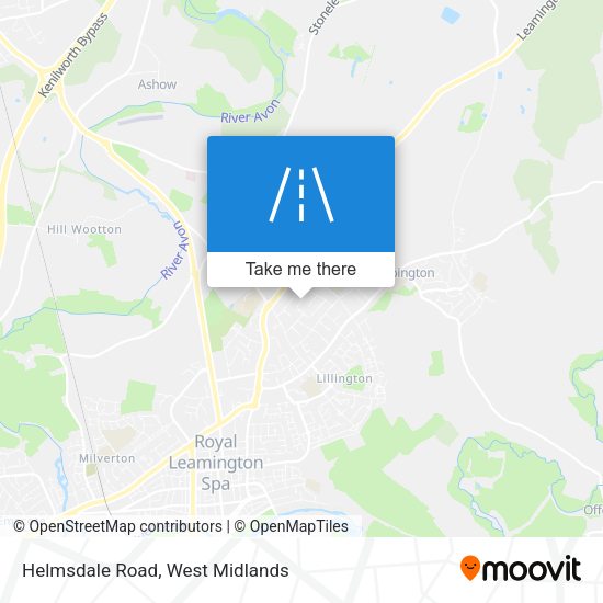 Helmsdale Road map