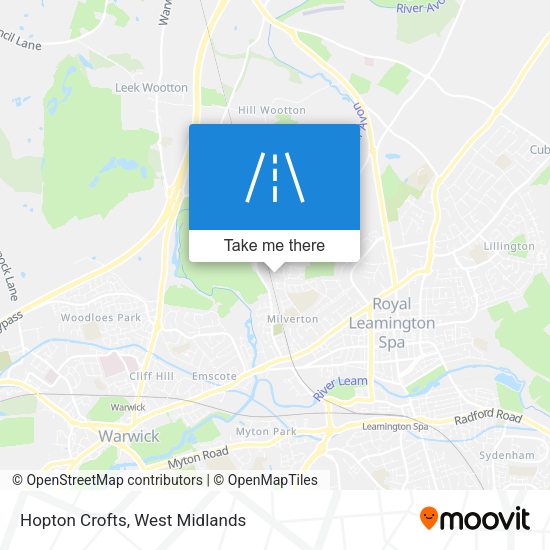 Hopton Crofts map