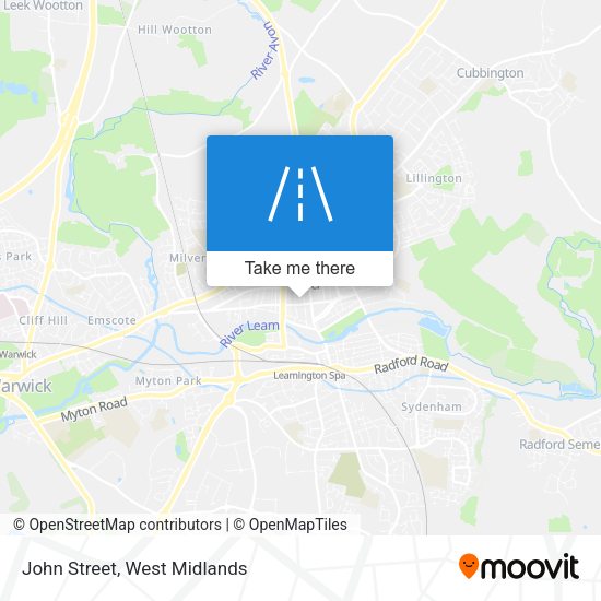 John Street map
