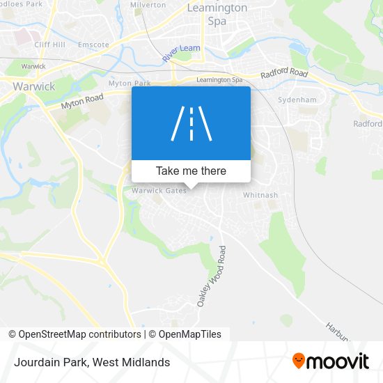 Jourdain Park map