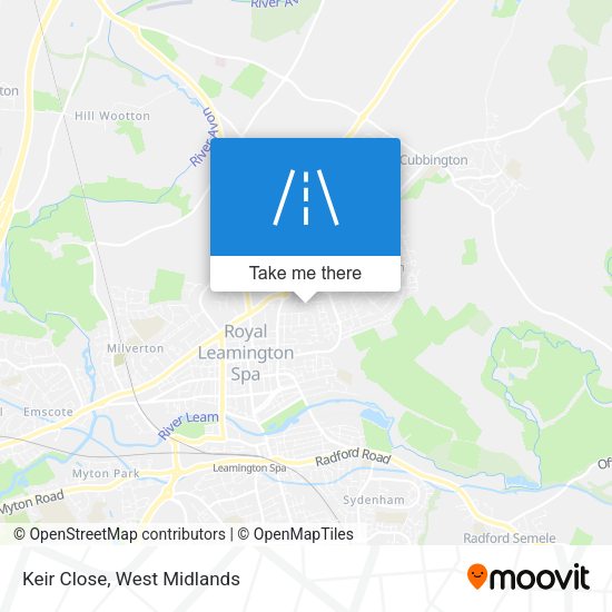 Keir Close map