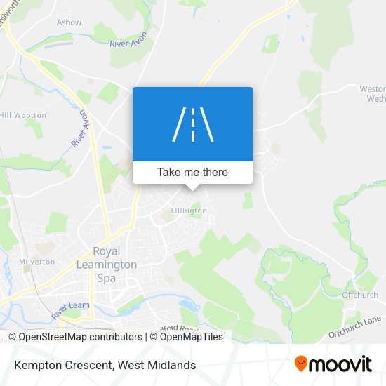 Kempton Crescent map