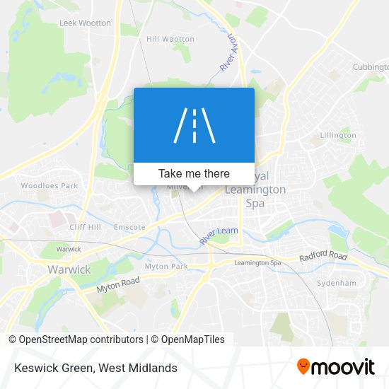 Keswick Green map