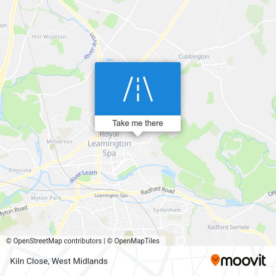 Kiln Close map