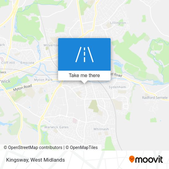 Kingsway map