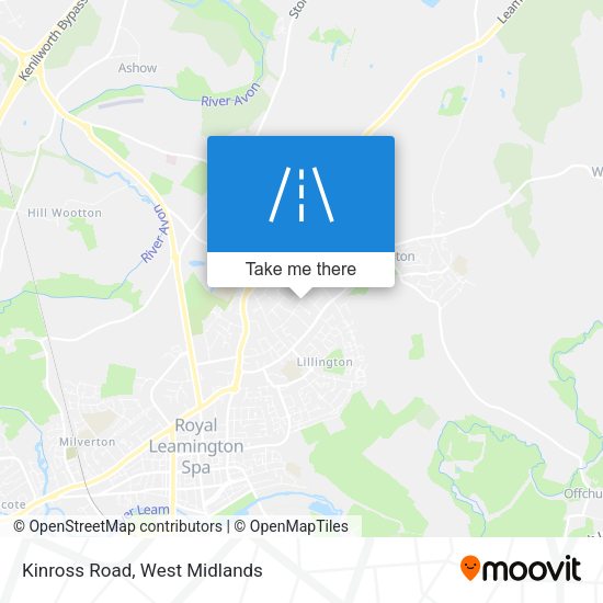 Kinross Road map