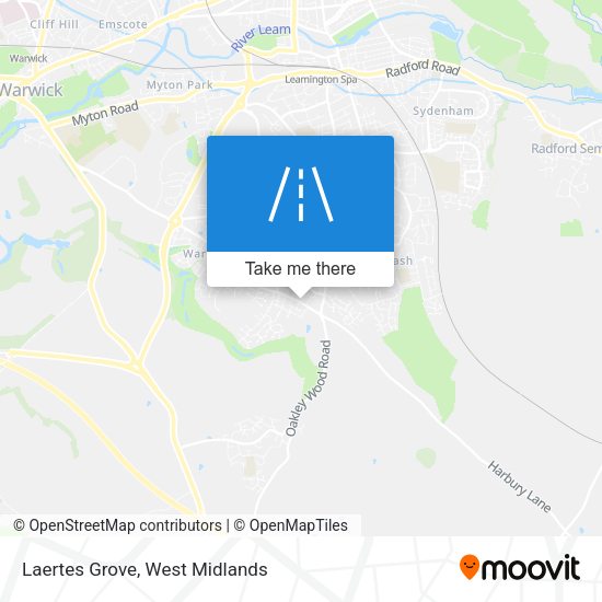 Laertes Grove map