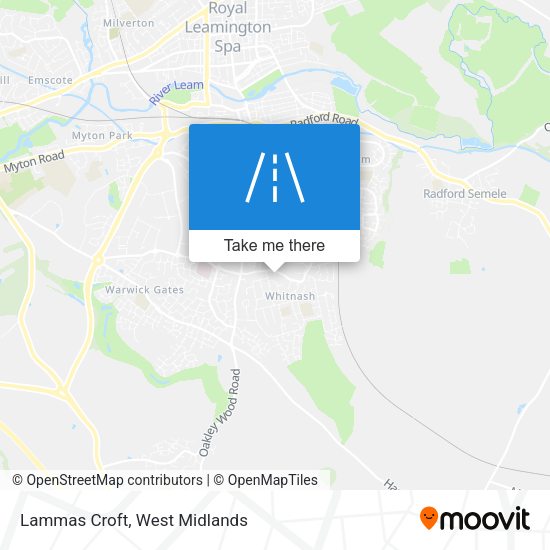 Lammas Croft map