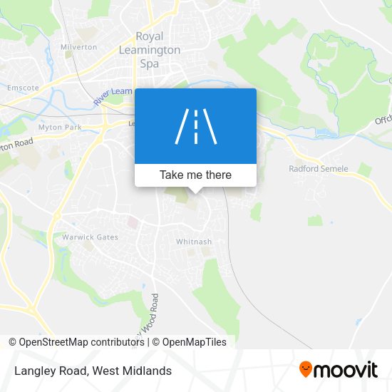 Langley Road map