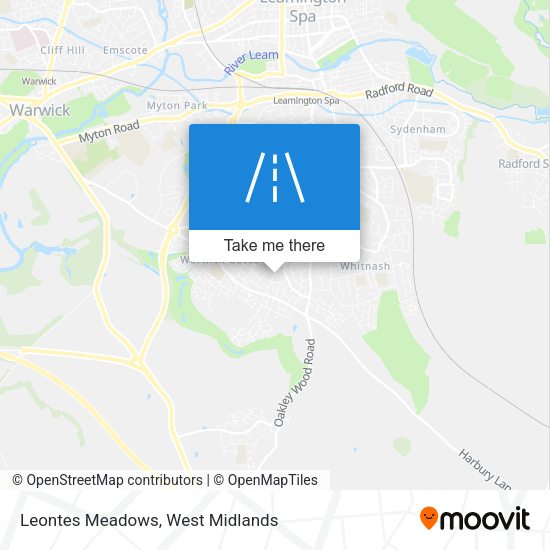 Leontes Meadows map