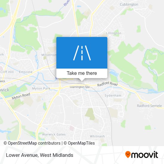 Lower Avenue map