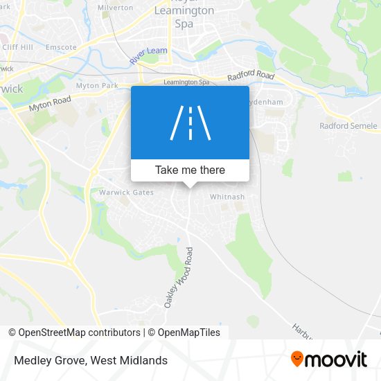 Medley Grove map