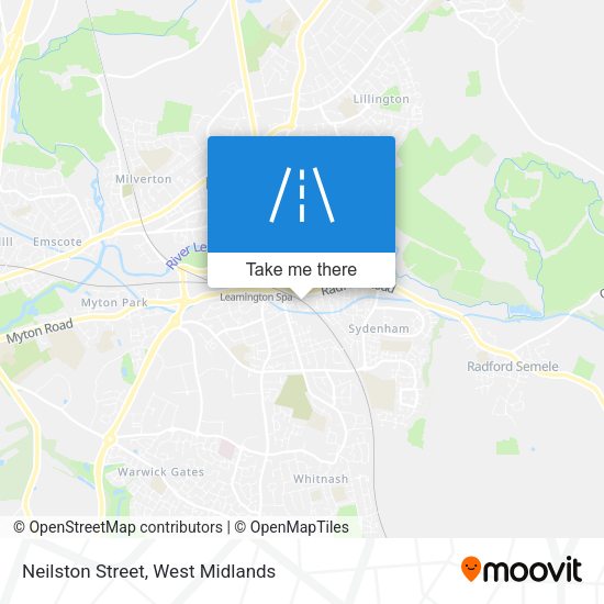 Neilston Street map