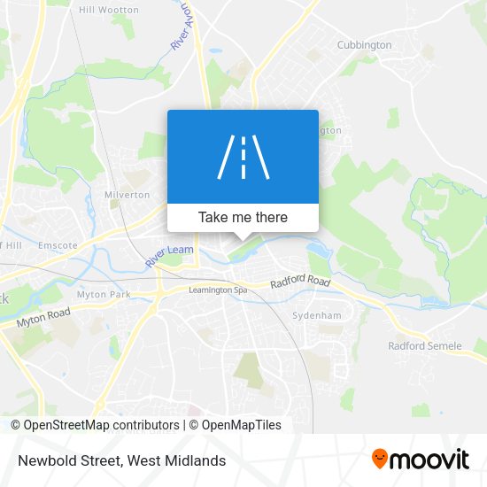 Newbold Street map